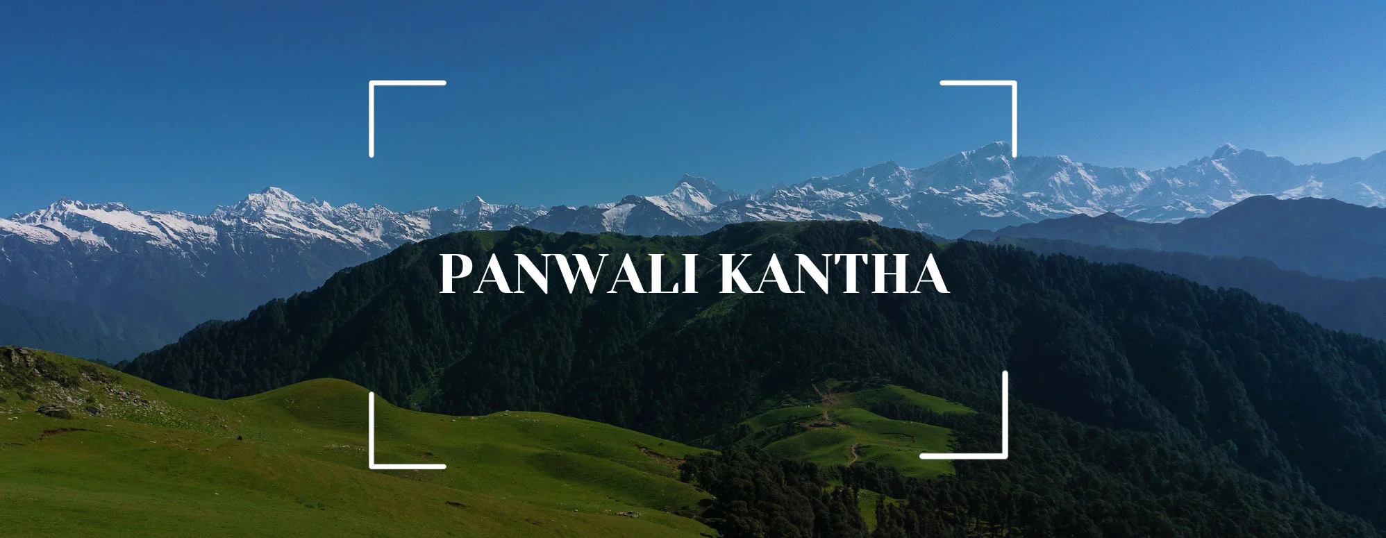 Panwali Kantha Bugyal trek in Uttarakhand